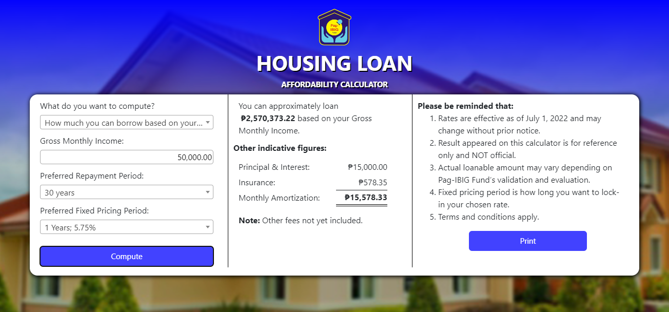 Pag ibig housing clearance loan no down payment